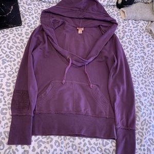 Mossimo purple sweatshirt